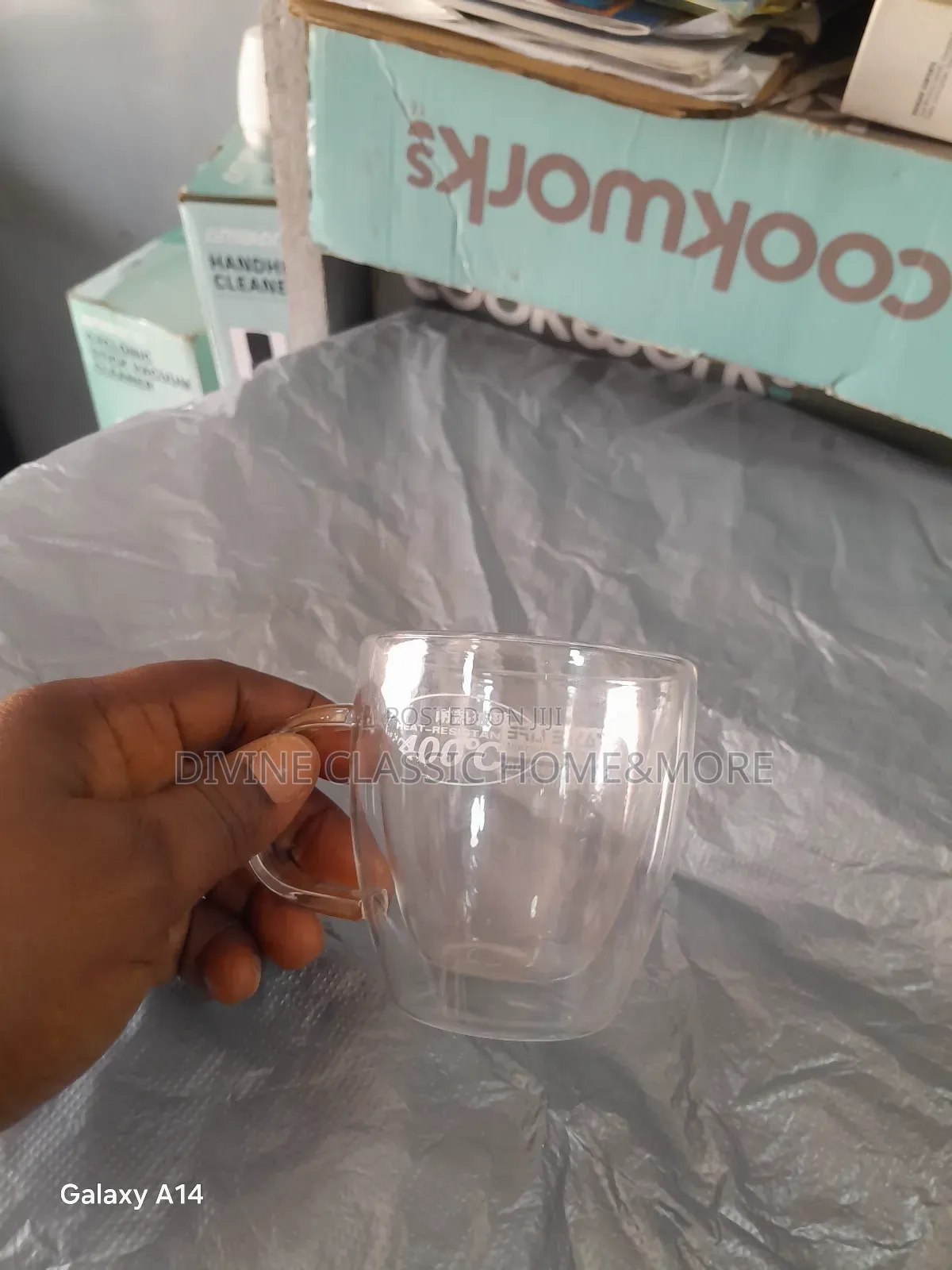 Transparent Double And Single Coffee Mugs