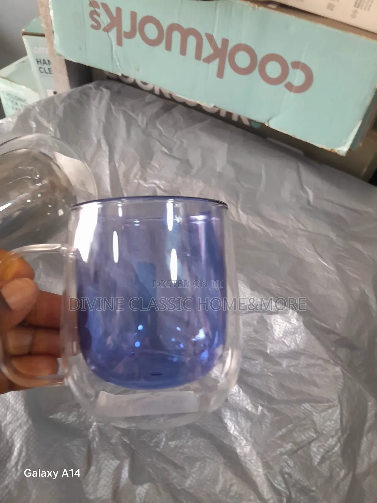 Transparent Double And Single Coffee Mugs
