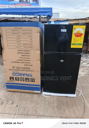 Nasco 86liter Table Top Double Door