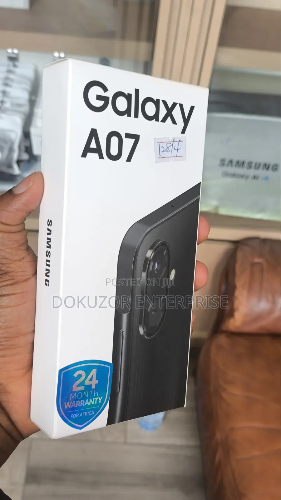New Samsung Galaxy A07 128 GB Black