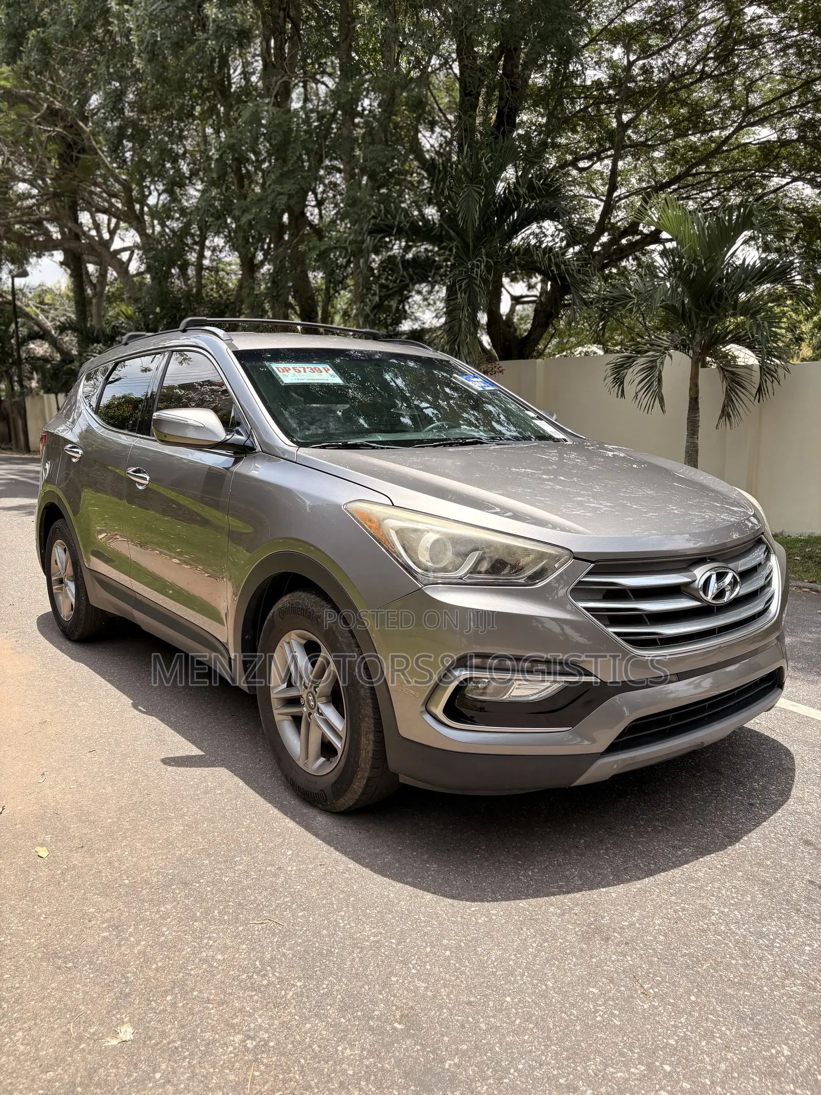 Hyundai Santa Fe SE AWD 2017 Gray