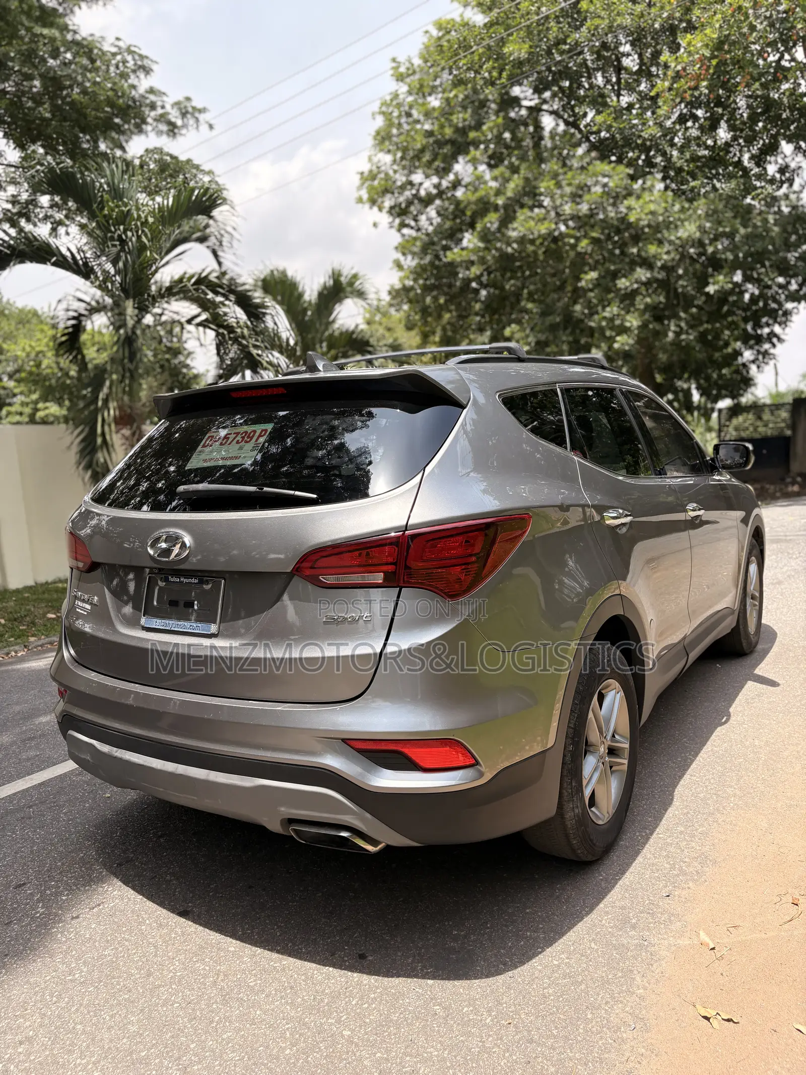 Hyundai Santa Fe SE AWD 2017 Gray
