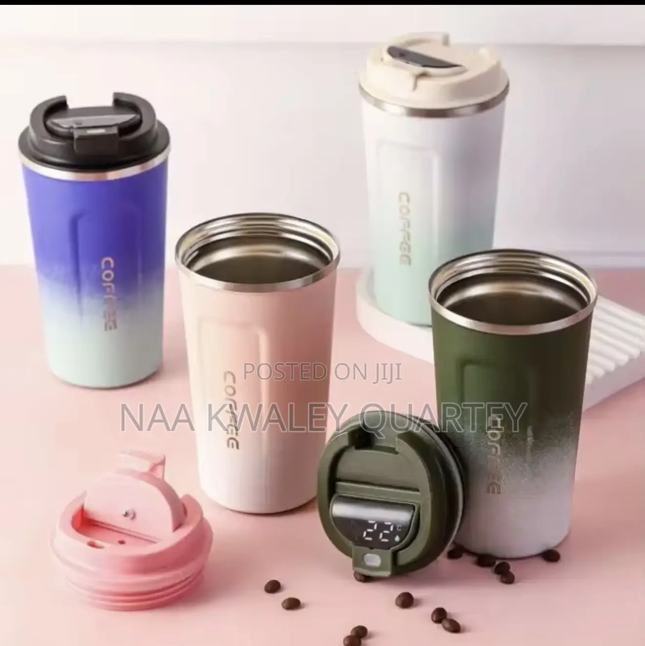 Led Temperature Display Flask