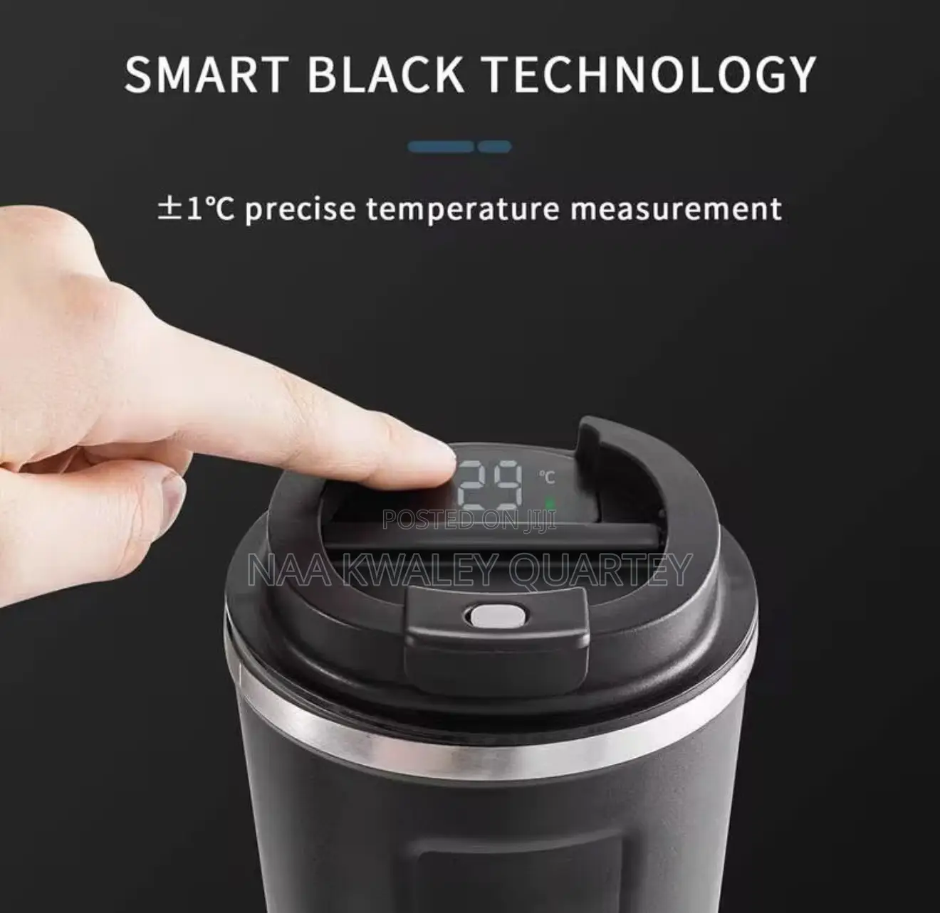 Led Temperature Display Flask