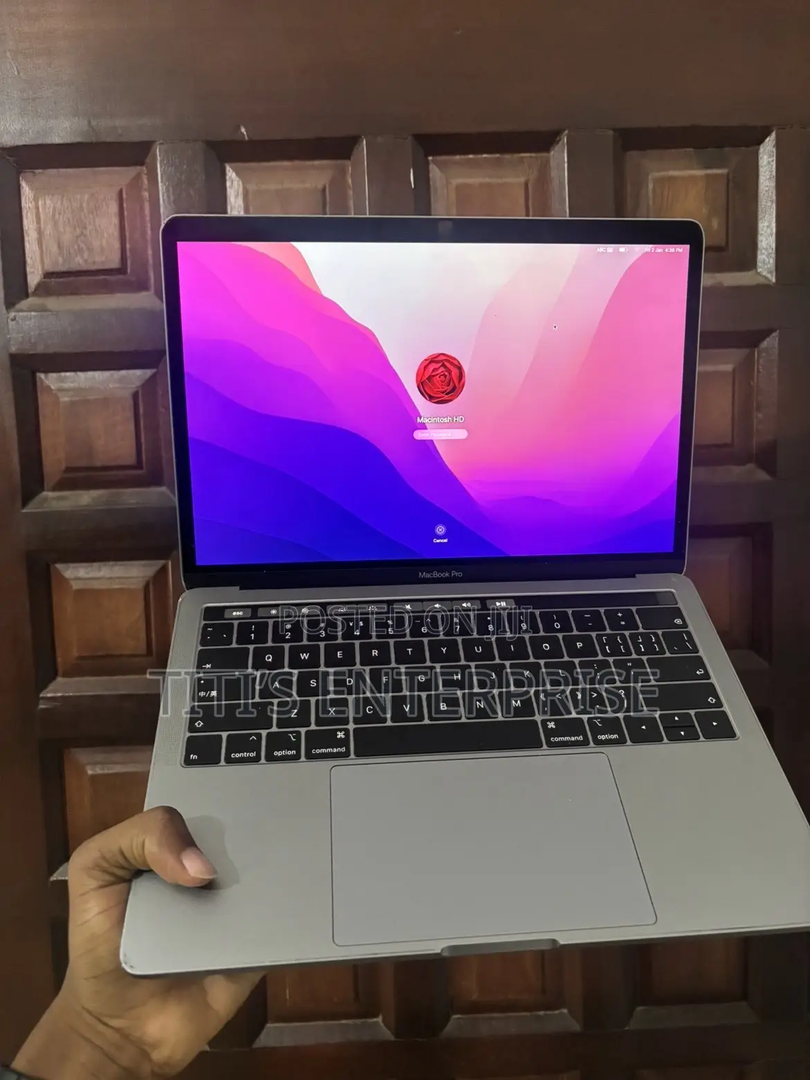 Laptop Apple MacBook Pro 2019 16GB Intel Core i5 SSD 256GB