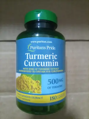 Puritan's Pride Tumeric Curcumin Caps 500mg