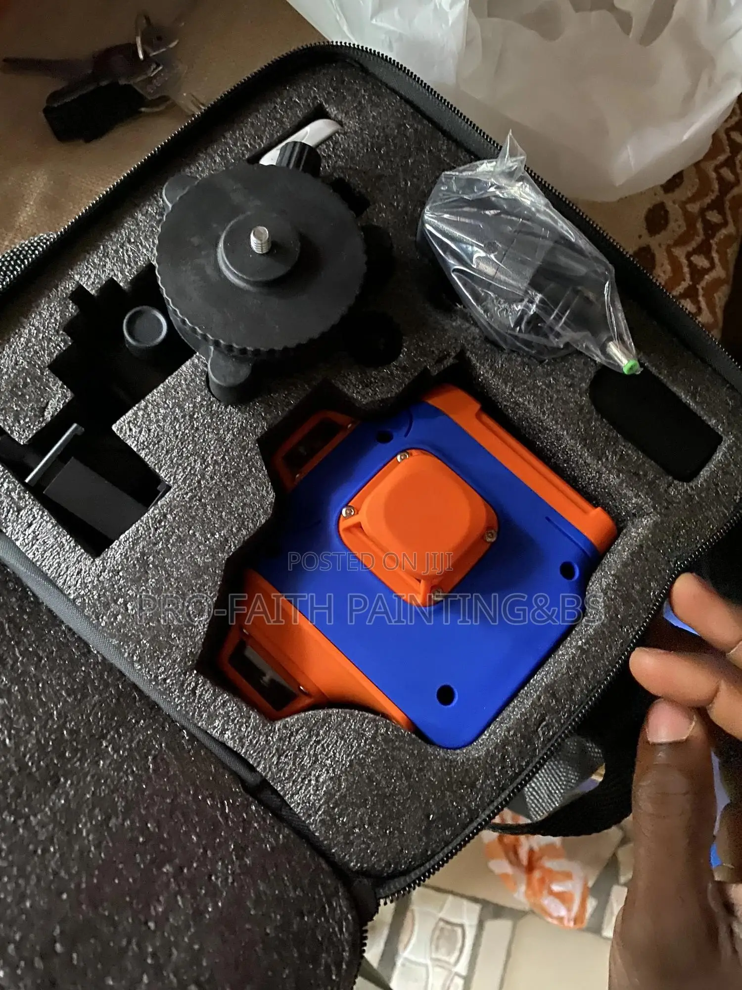Laser Leveling Machine