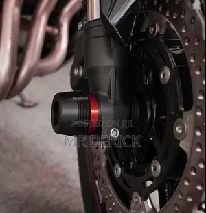 Front Axel Slider Front Wheel Fork Crash Protector for Yamaha Mt 07 09