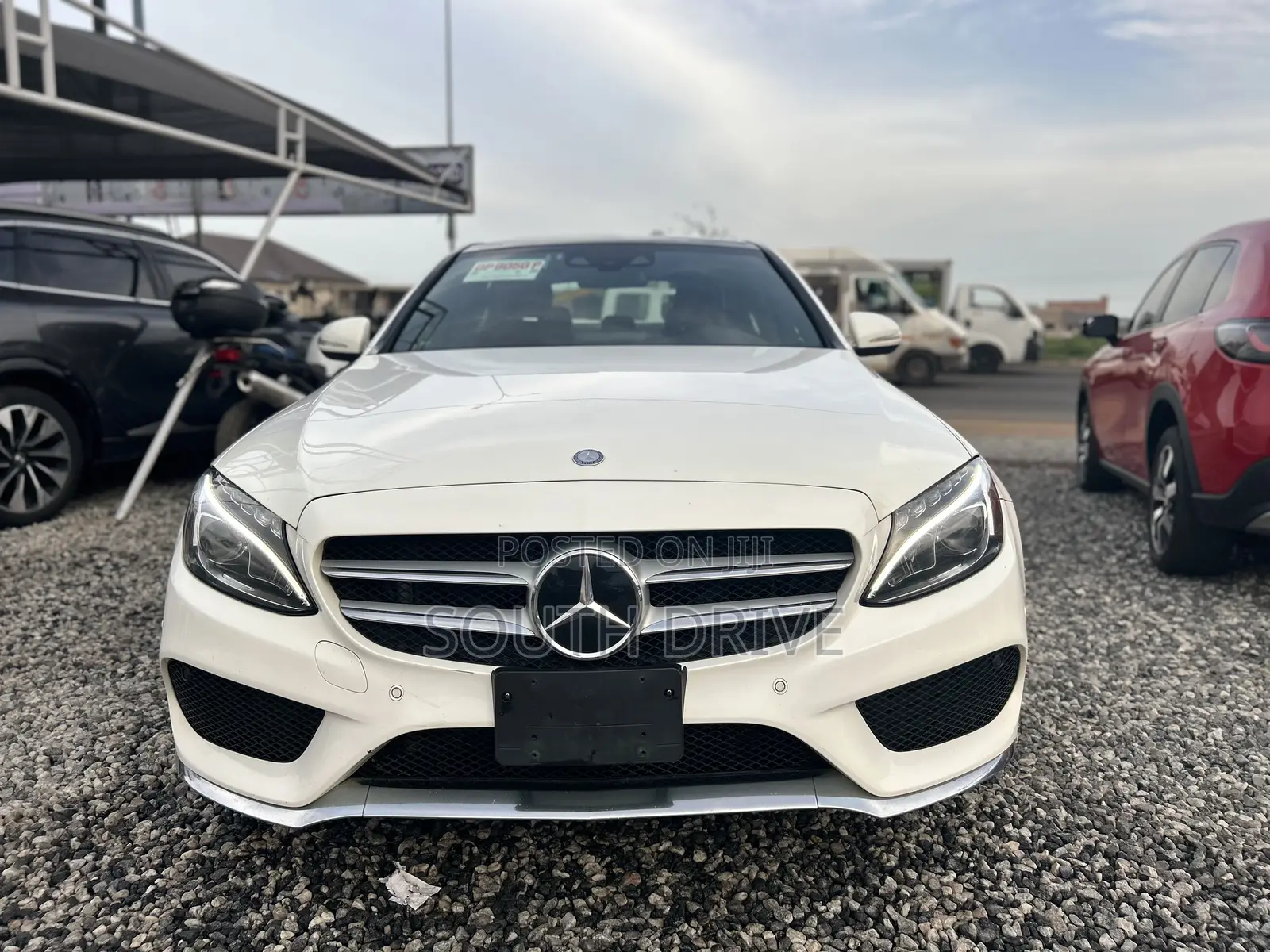 Mercedes-Benz C400 4Matic AWD Sedan (3.0L V6 7A) 2015 White