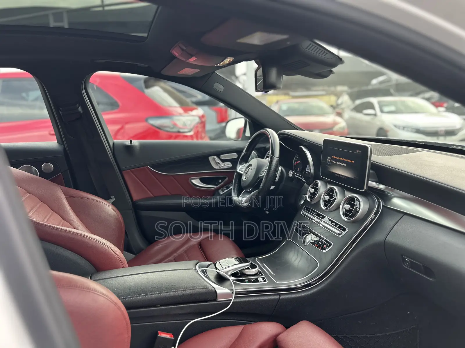 Mercedes-Benz C400 4Matic AWD Sedan (3.0L V6 7A) 2015 White