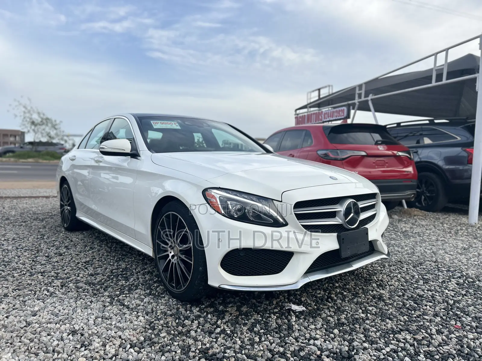 Mercedes-Benz C400 4Matic AWD Sedan (3.0L V6 7A) 2015 White