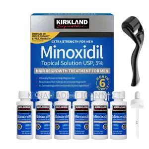 Kirkland Minoxidil and Derma Roller Set