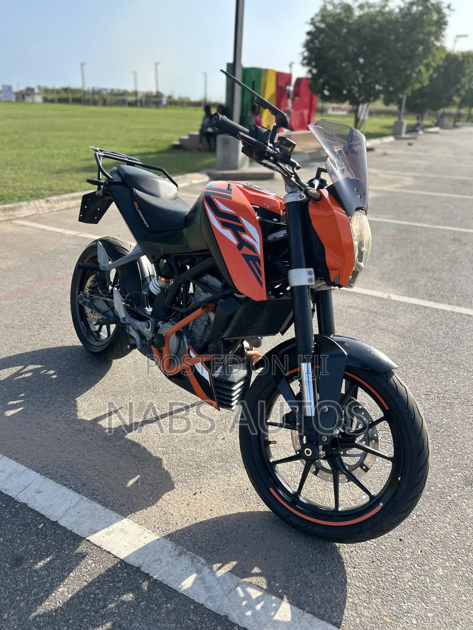KTM 2017 Orange