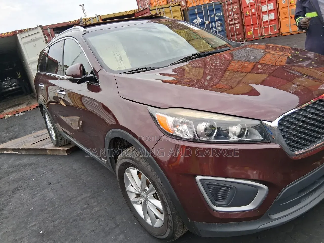 Kia Sorento 2.4L LX AWD 2017 Red