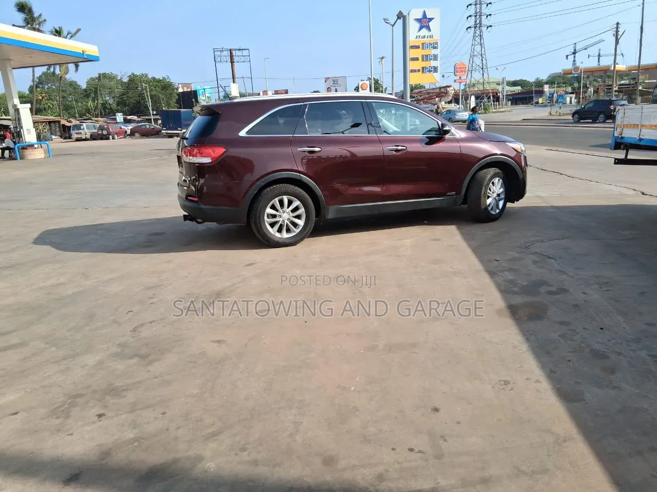 Kia Sorento 2.4L LX AWD 2017 Red