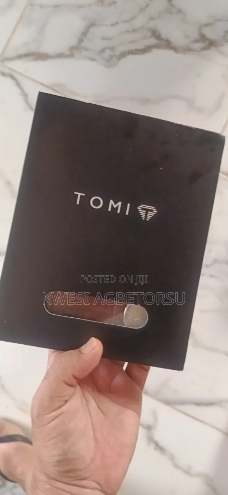 Tomi 3pcs Simple Business Men Watch Wallet Gift Box Set
