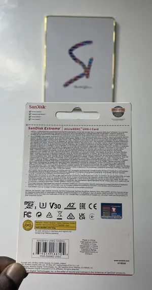 64gb Sandisk Card And Adapter