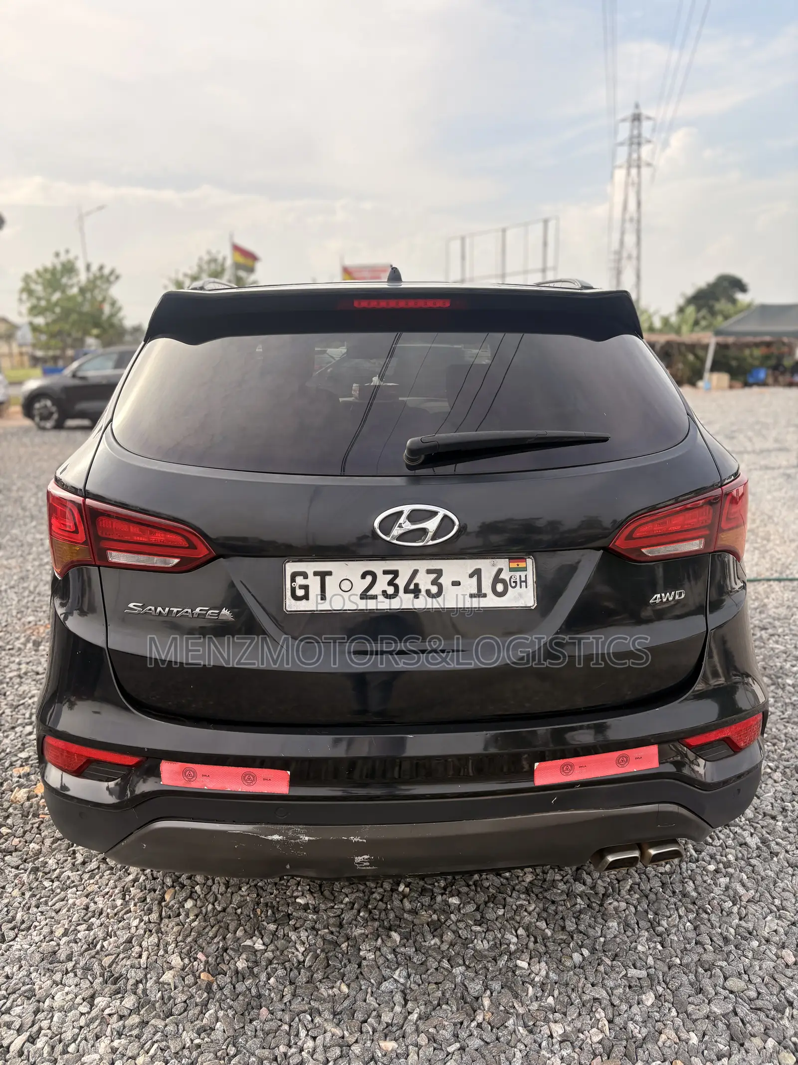 Hyundai Santa Fe SE AWD 2016 Black