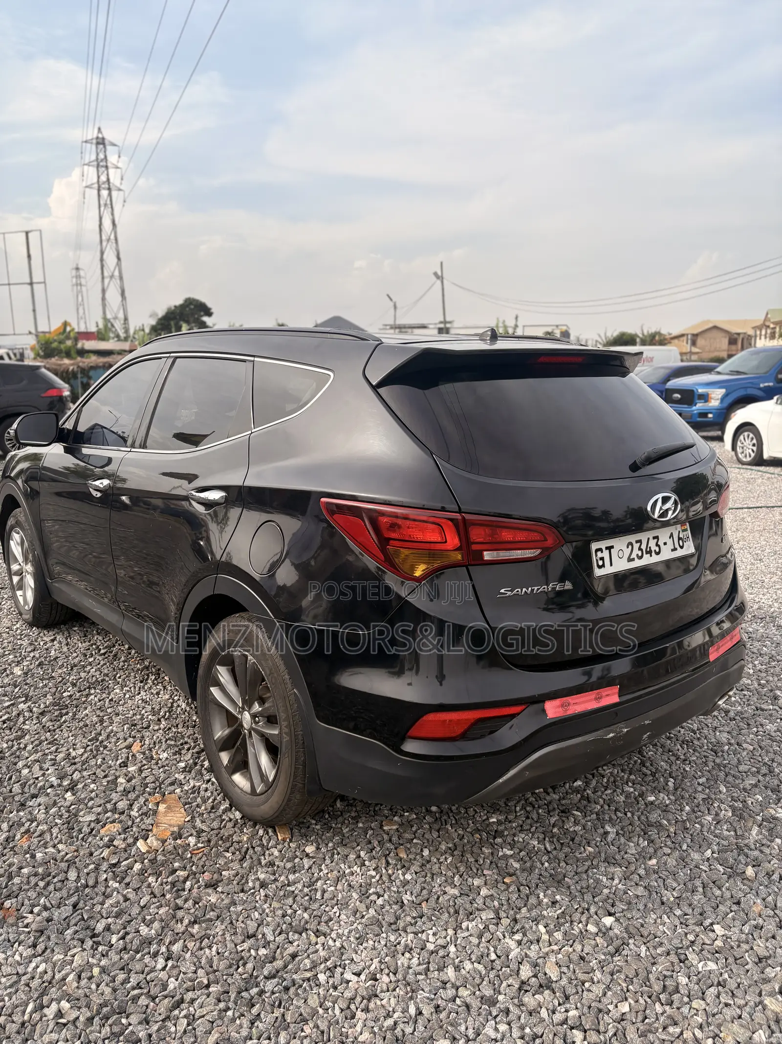 Hyundai Santa Fe SE AWD 2016 Black