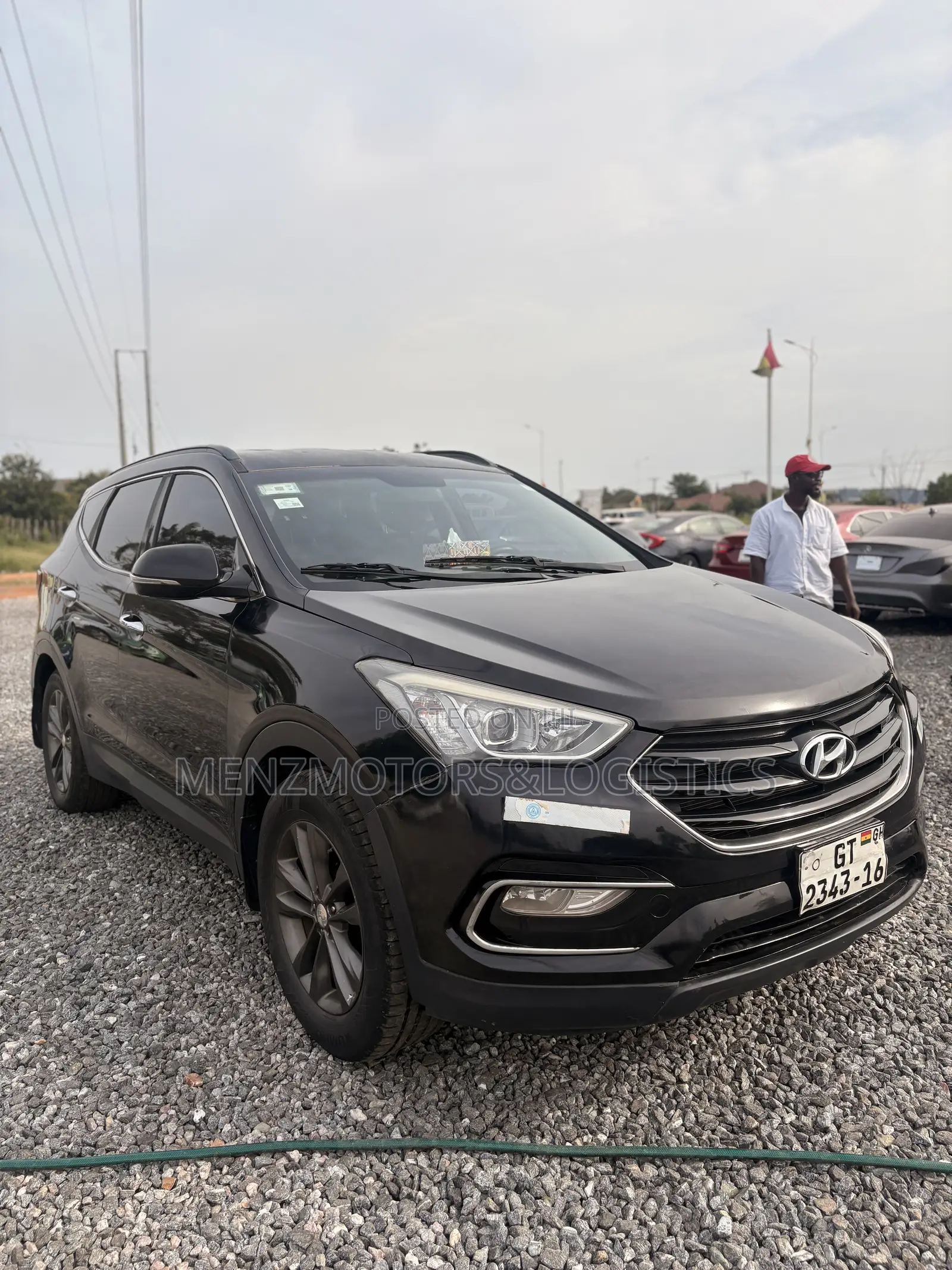 Hyundai Santa Fe SE AWD 2016 Black