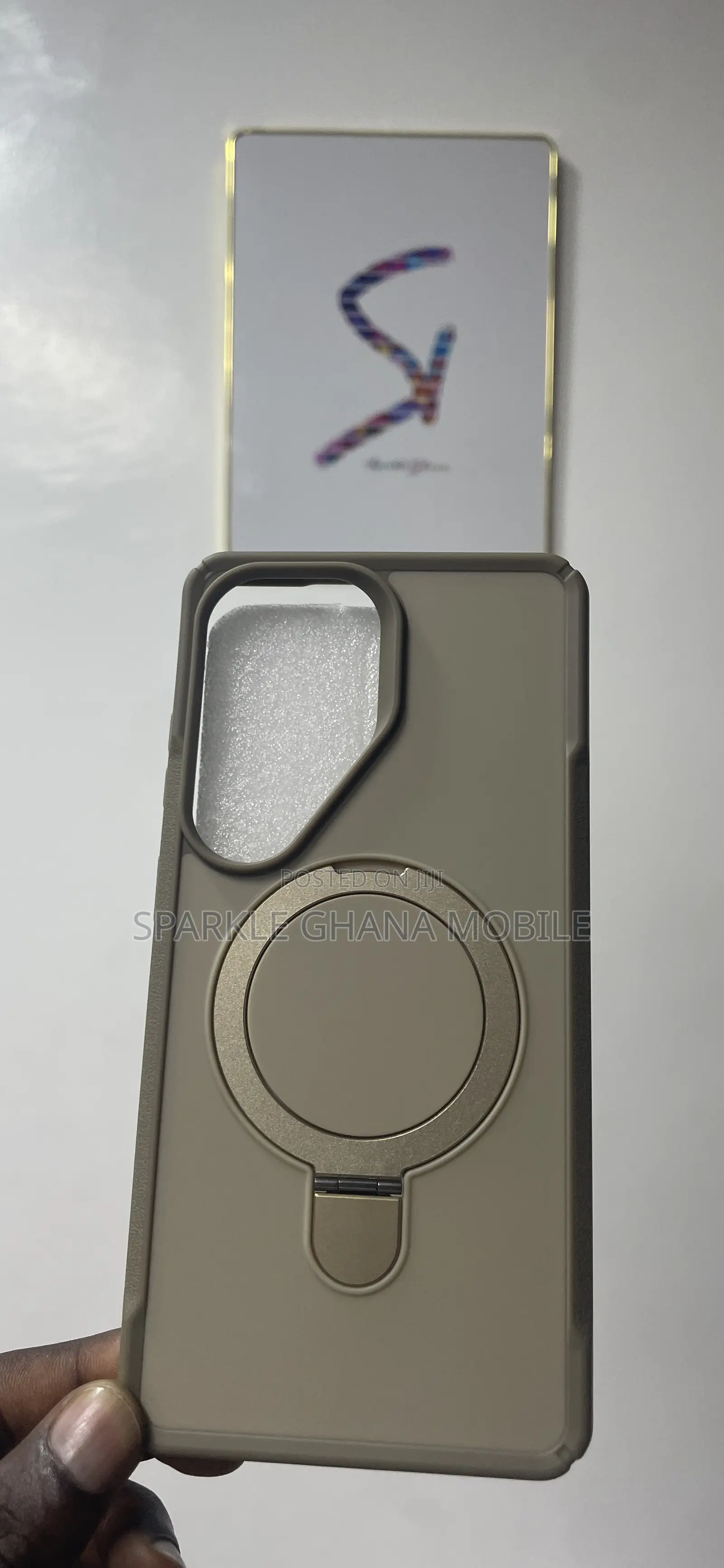 Samsung S26 Ultra Kickstand Case (Gold)