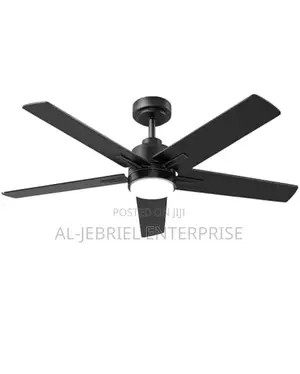 Wooden 5 Blades Ceiling Fan With Light