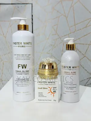 Faster White Snail Slime Set