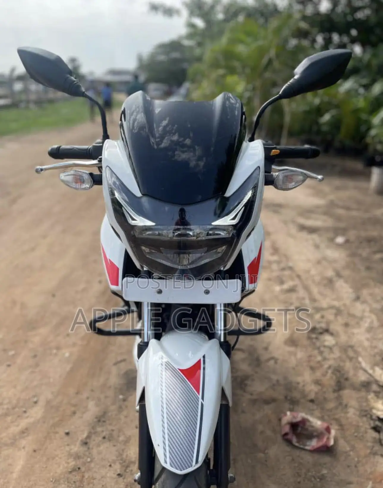 TVS Apache RTR 160 2V 2025 White
