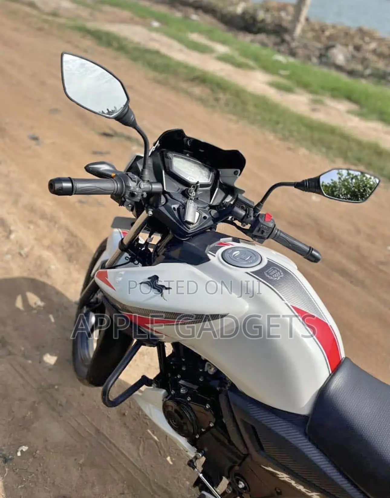 TVS Apache RTR 160 2V 2025 White