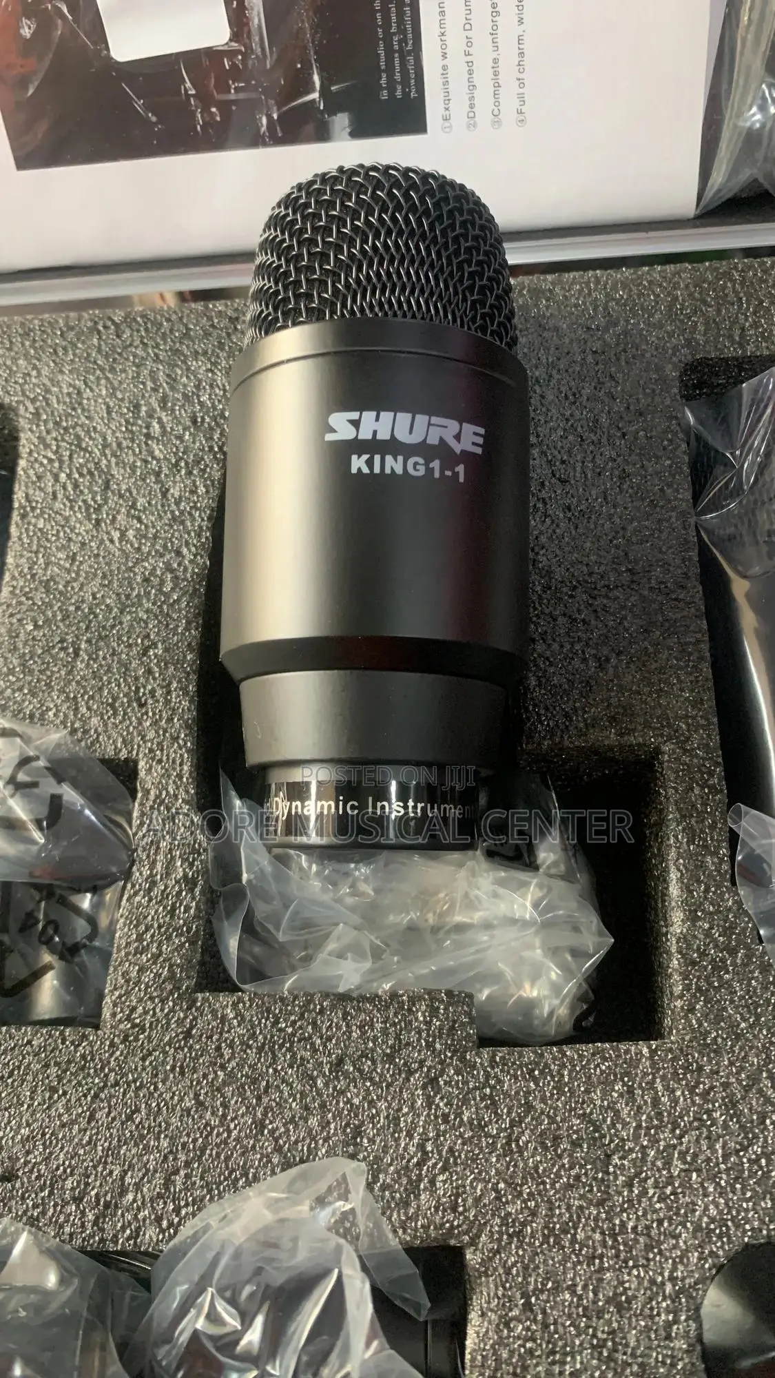 Shure King 717 Drums Microphone 7set