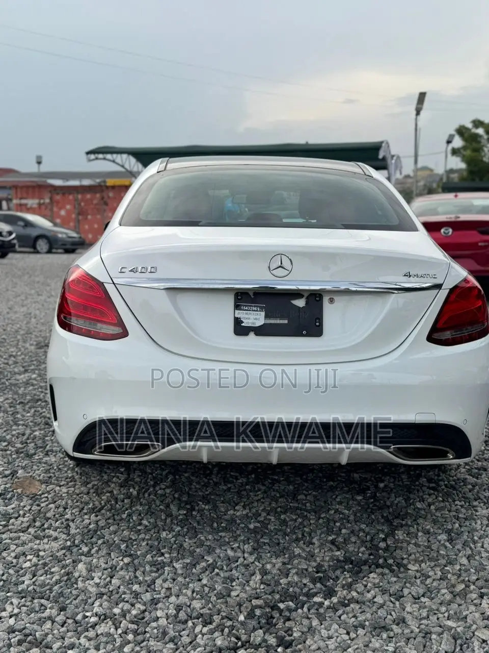 Mercedes-Benz C400 2017 White