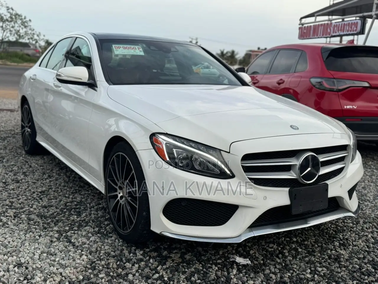 Mercedes-Benz C400 2017 White