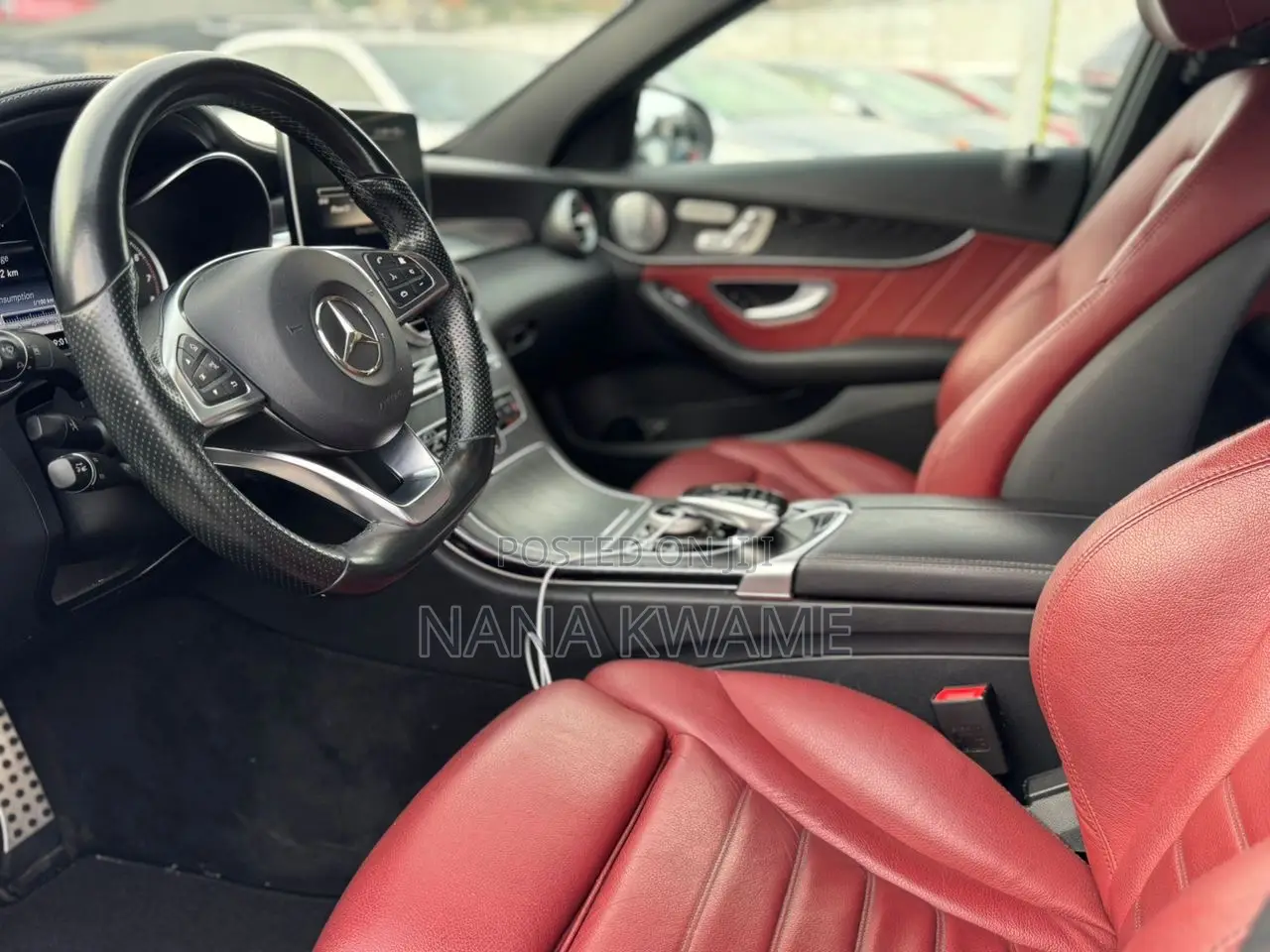 Mercedes-Benz C400 2017 White