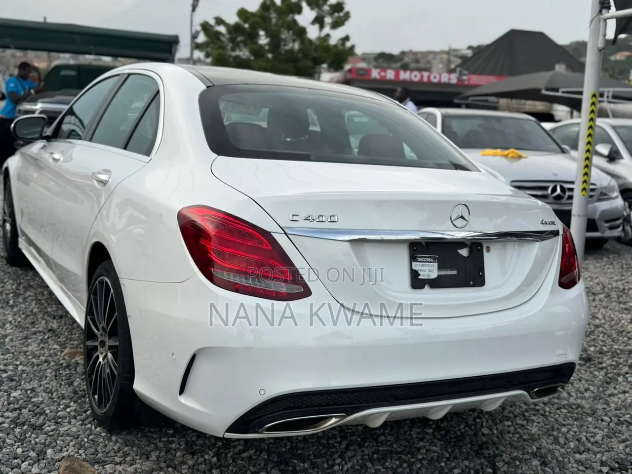Mercedes-Benz C400 2017 White