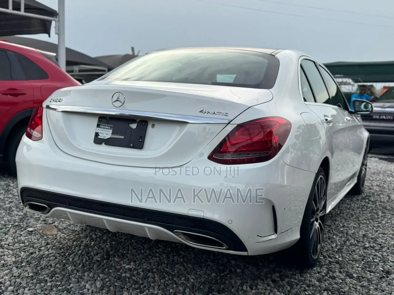 Mercedes-Benz C400 2017 White