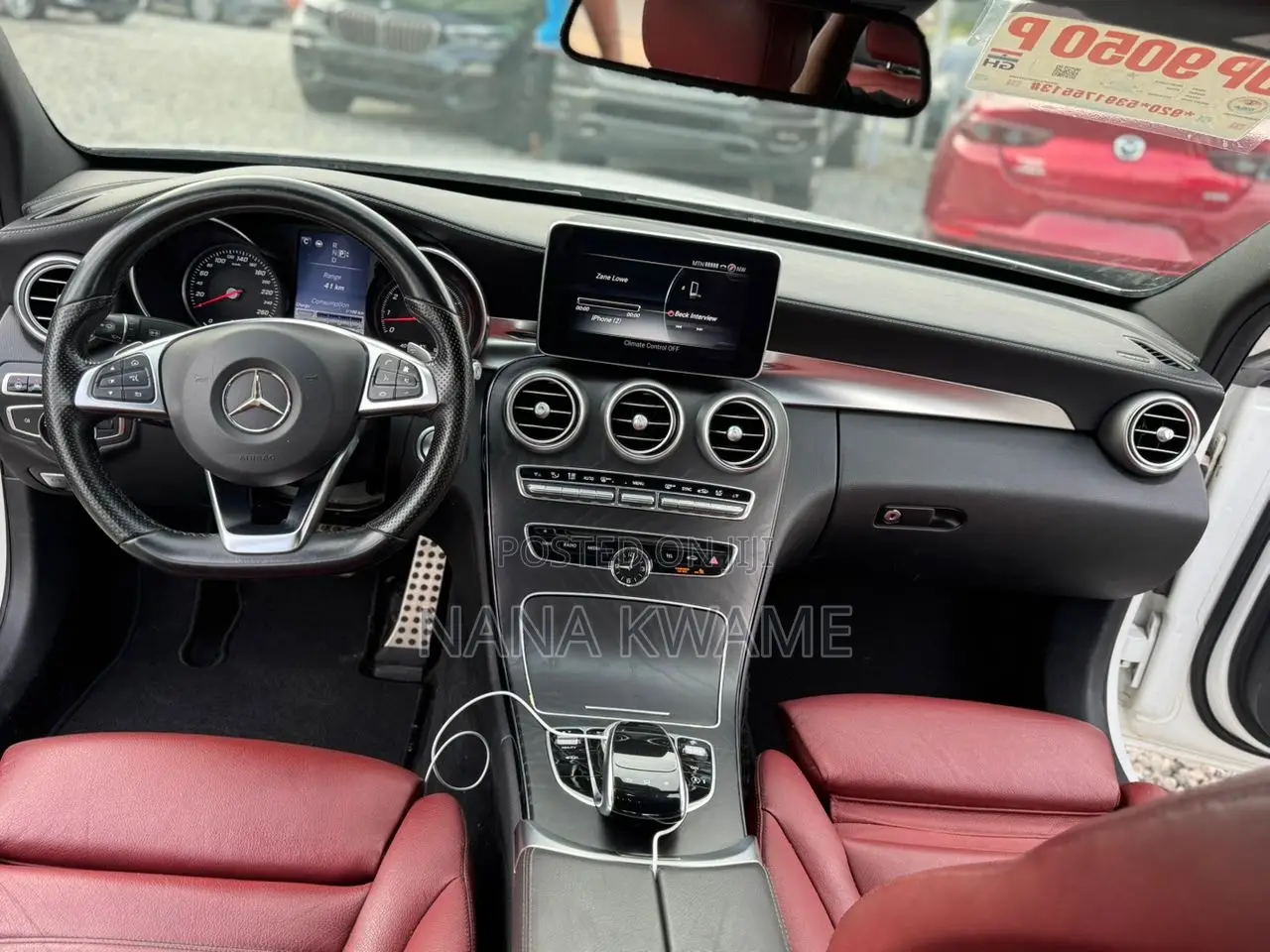 Mercedes-Benz C400 2017 White