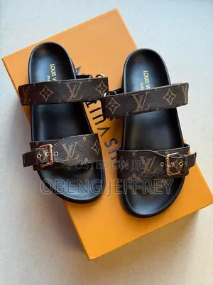 Original Louis Vuitton Ladies Slippers in Colours