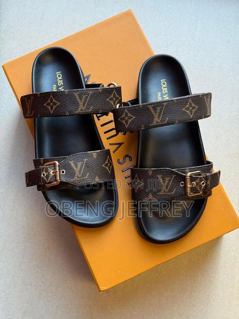 Original Louis Vuitton Ladies Slippers in Colours