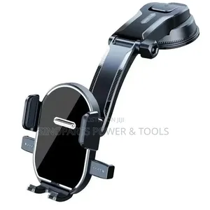 Car Phone Holder Auto Lock Strong Suction Foldable Stable