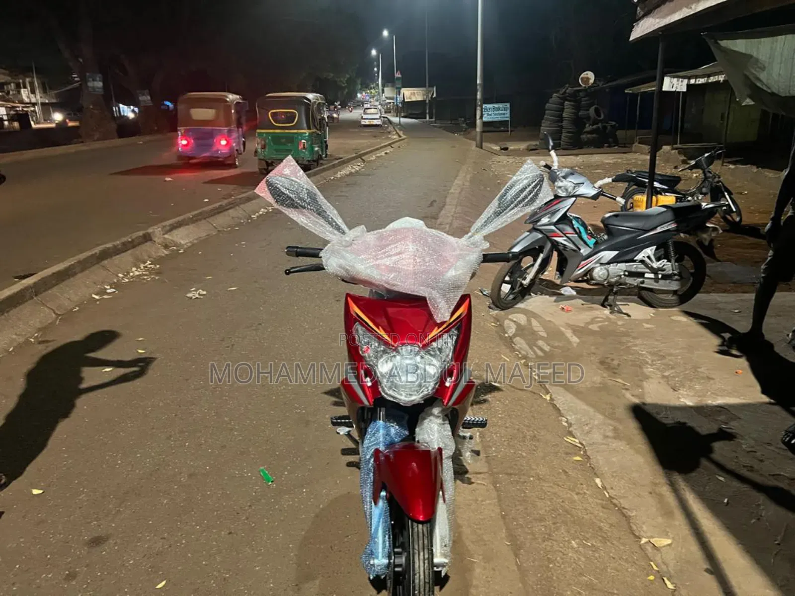 New Motorcycle 2026 Red