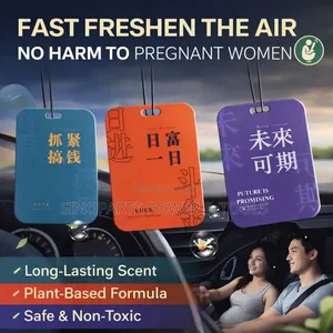 Car Air Freshener Hanging Perfume Long Lasting Plant Safe