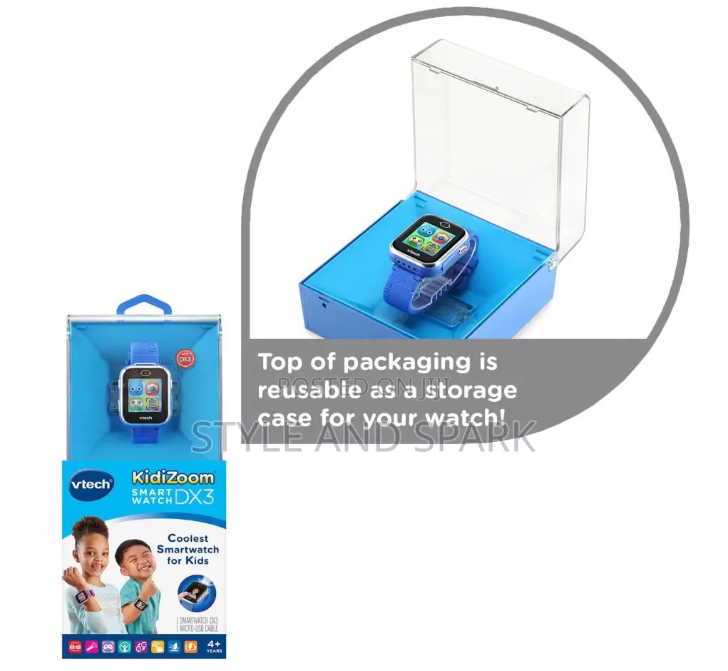Vtech Kidizoom Smartwatch Dx3, Blue