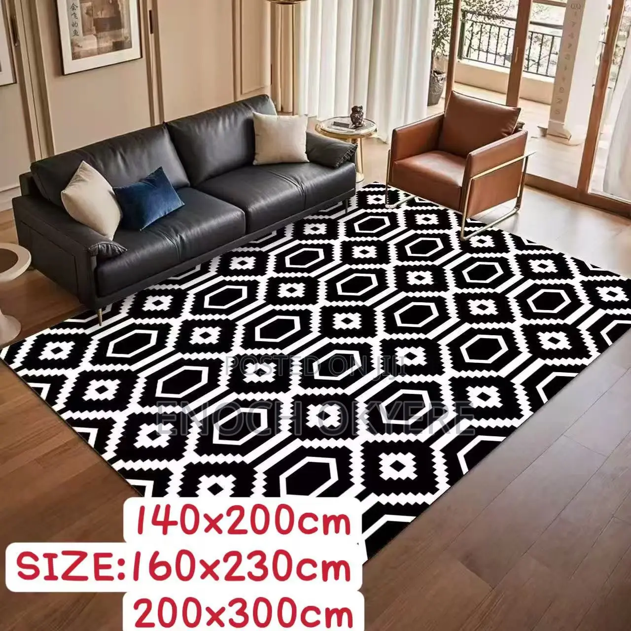 Luxurious 3d Center Carpets