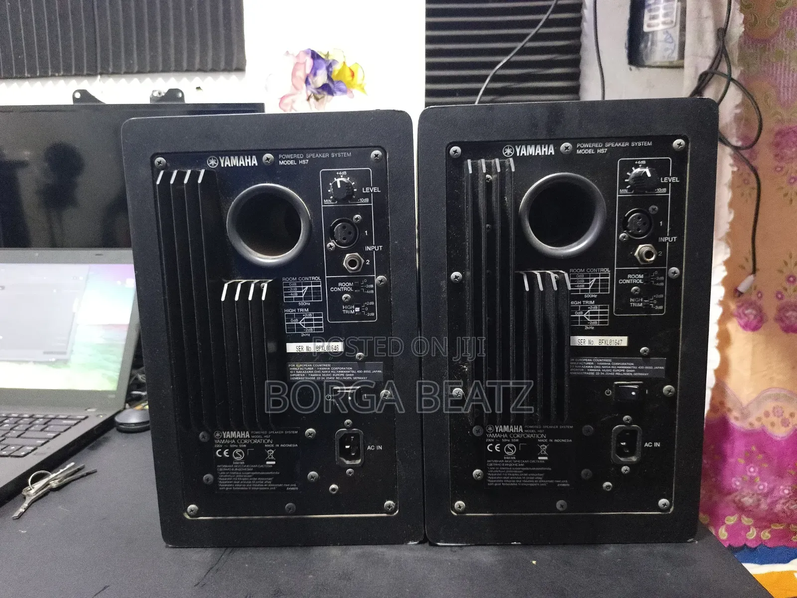 Yamaha Hs7 Studio Monitors