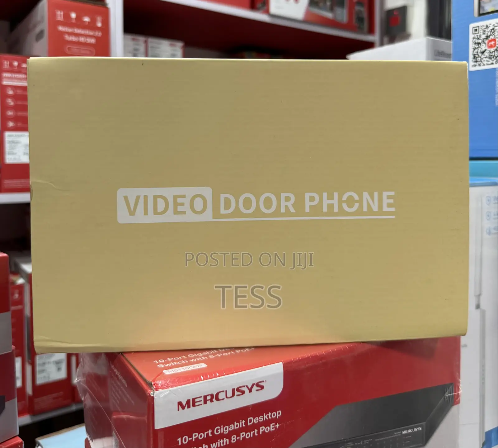 Video Intercom Wired 10inch Wifi Tuya Smart App 1080p Resolution