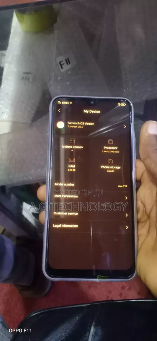 New Vivo Y17 128 GB Pink