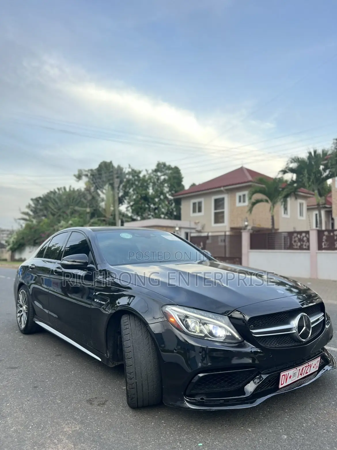 Mercedes-Benz C63 2016 Black