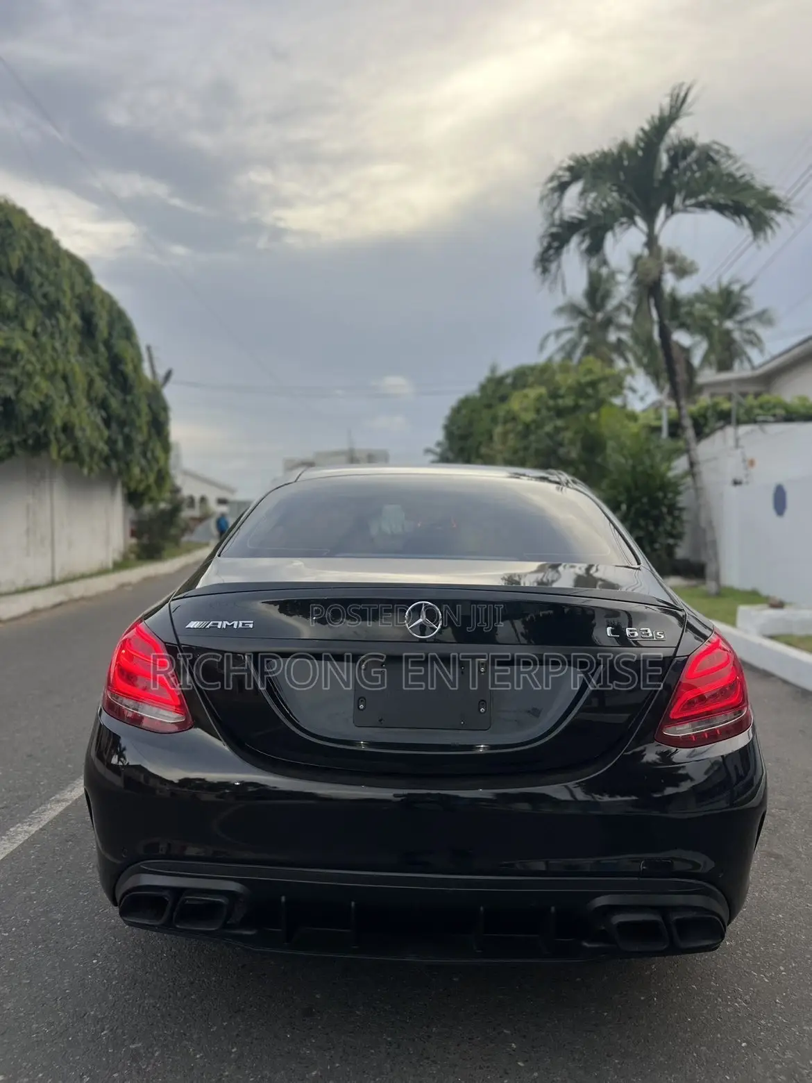 Mercedes-Benz C63 2016 Black
