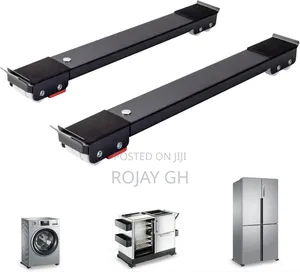 Appliance Rollers for Washing Machines, Fridges Furniture Dolly -Black