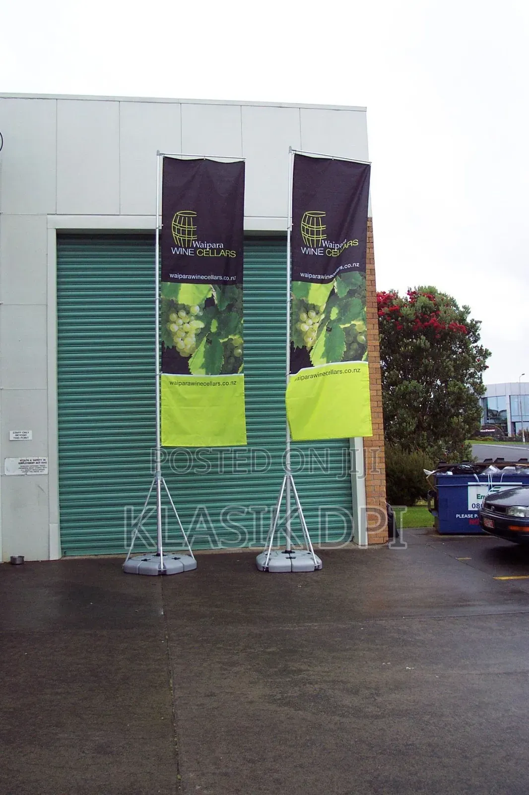 Water Base Telescopic Flag Poles